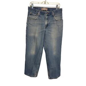 Levi’s 550 Relaxed Fit Jeans Men’s 32x27 Light Blue Vintage Wash Denim Classic